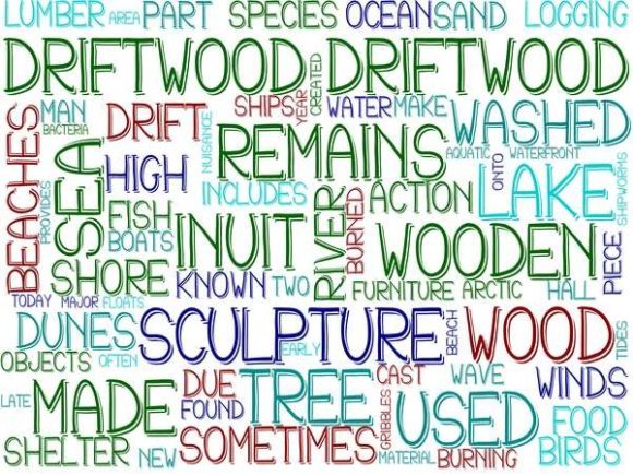 Driftwood Wordcloud Banner