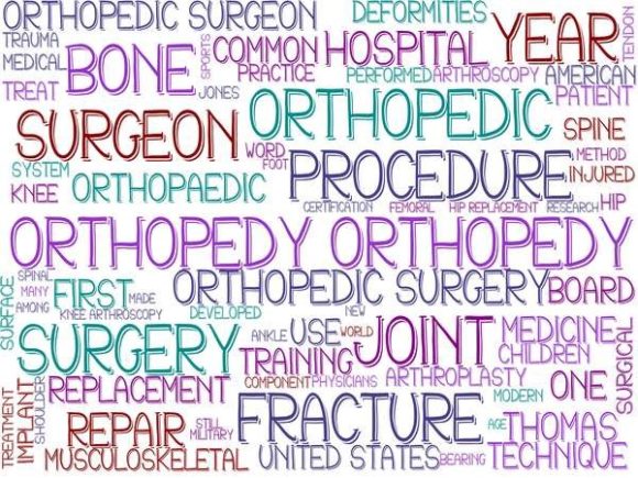 Orthopedy Wordcloud Wallpaper: A Versatile Design Asset for Creative Professionals