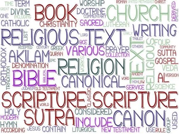 Scripture Wordcloud Wallpaper