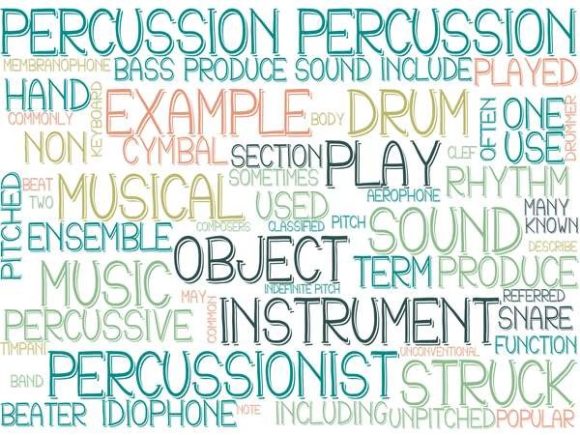 Unlock Creative Potential with Percussion Wordcloud Crafting